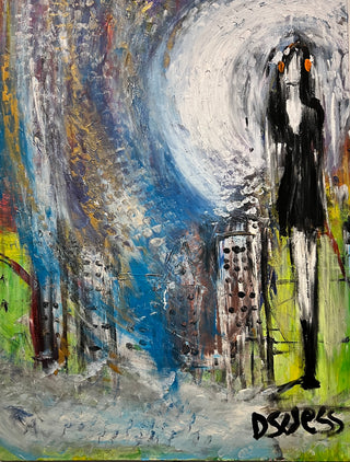 Full Moon - Original Artwork by Darryl Suess