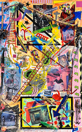 Collateral Damage - Rehab #20 - Original Artwork by Bill Graber