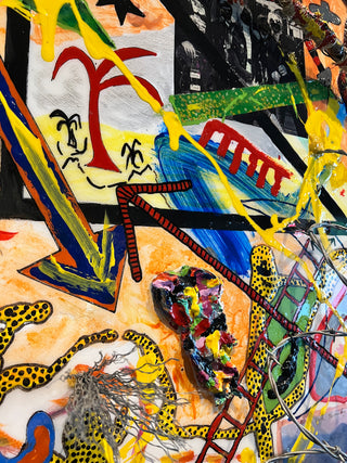 Collateral Damage - Rehab #20 - Original Artwork by Bill Graber