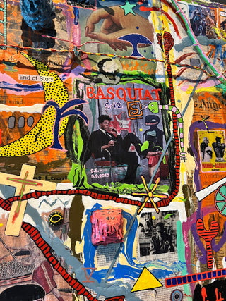 Warhol v. Basquiat - Rehab #32 - Original Artwork by Bill Graber