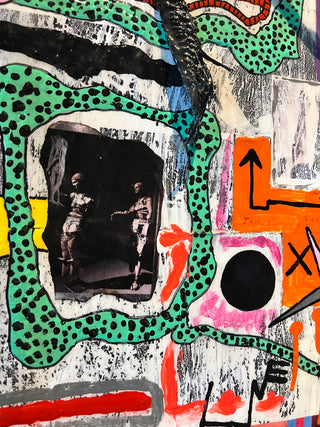 Displaced Struggles - Rehab #21 - Original Artwork by Bill Graber