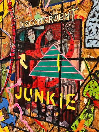 Junkie - A Life in Crime - Rehab #unknown - Original Artwork by Bill Graber