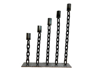 5 Piece "Levels" Candelabra - Handmade!