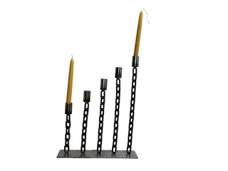 5 Piece "Levels" Candelabra - Handmade!