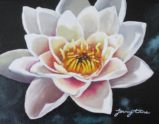 Lotus - Original Artwork by Jenny Anne