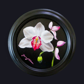 Orchid - Original Artwork by Jenny Anne