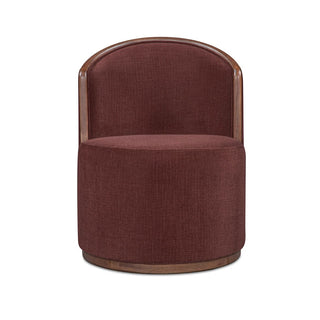 Velvet Swivel in Rich Berry & More