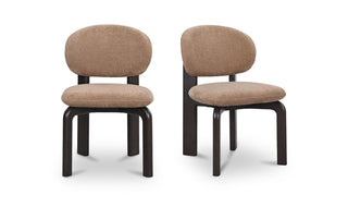 Camelia Angled Dining Chair in - 3 Color Options  - Set of 2