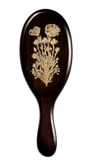 Free Your Hair Luxe Beech Wood  Engraved Hairbrush - Holt x Palm -  Make your self-care ritual extra special with the Free Your Hair Luxe Beech wood engraved hairbrush! With its unique design, specifically crafted to circulate blood flow to your scalp as you feed your soul with positive energy, you can feel pampered every day. Plus, with its engraved design, it will look amazing on your vanity while improving your scalp with every stroke of the brush! Now that's what we call a hair day made in heaven! 🤩