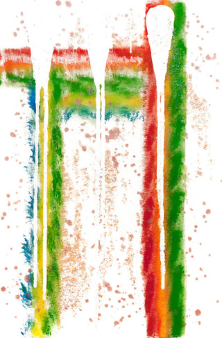 Three Aliens Sitting in a Bar - Original Artwork by Dr. Ginger Lai