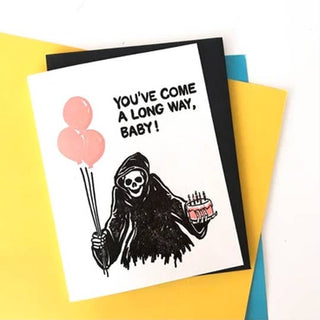 Grim Reaper Birthday Card