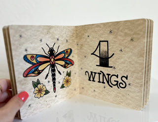 123's of Tattoos - Kids Unique Cool Hardcover Number Book