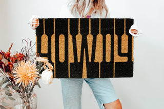 "Howdy" Outdoor Mat