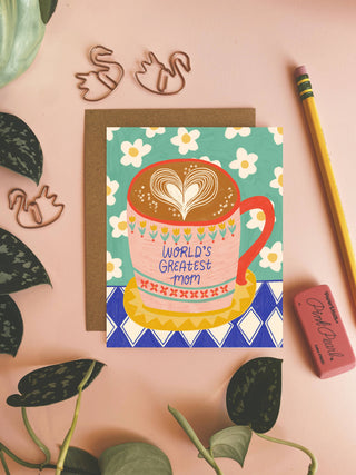World's Greatest Mom Mother's Day Card
