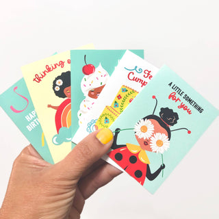 Mini Feliz Navidad Ornaments Card