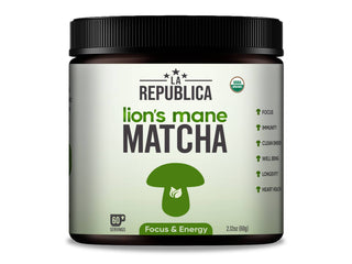 La Republica USDA Organic MATCHA with Lion's Mane