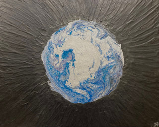 Earth from Jupiter! The Mother Nature Collection - Original Artwork by Eteri Nioradze