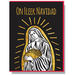 On Fleek Navidad Card