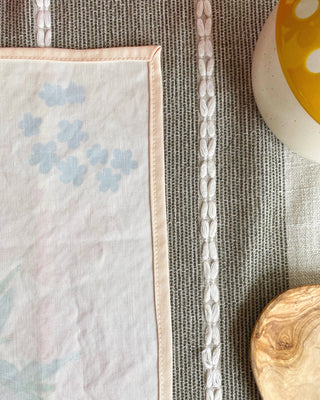 Bee Garden Floral Tea Towel