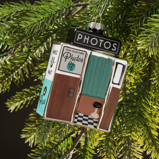 Photo Booth Holiday Ornament
