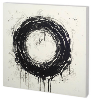 Desert O - 41 x 41 inches - Holt x Palm -  This piece is even better in the larger version....makes a statement! Pair it with our Desert XL and now we're talking. Artist Wang, Simone 41.0L x 3.0W x 41.0H